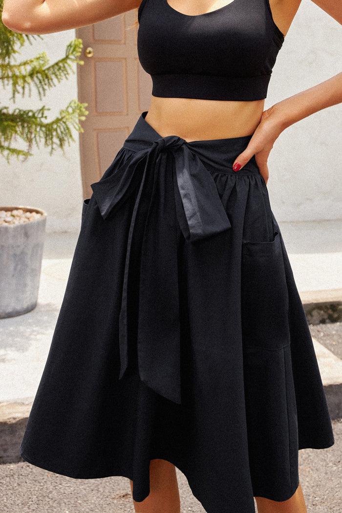 Flared A-Line Skirt | Frieeah