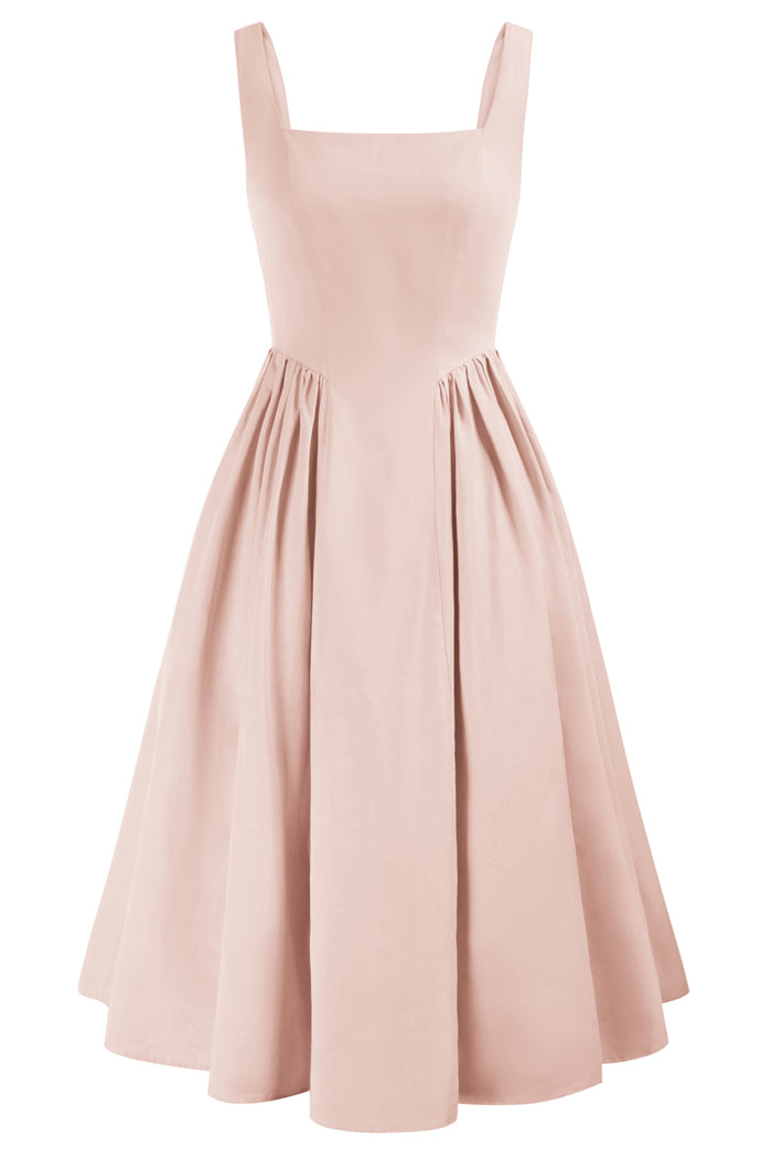 Vintage Waist Cut A-Line Dress