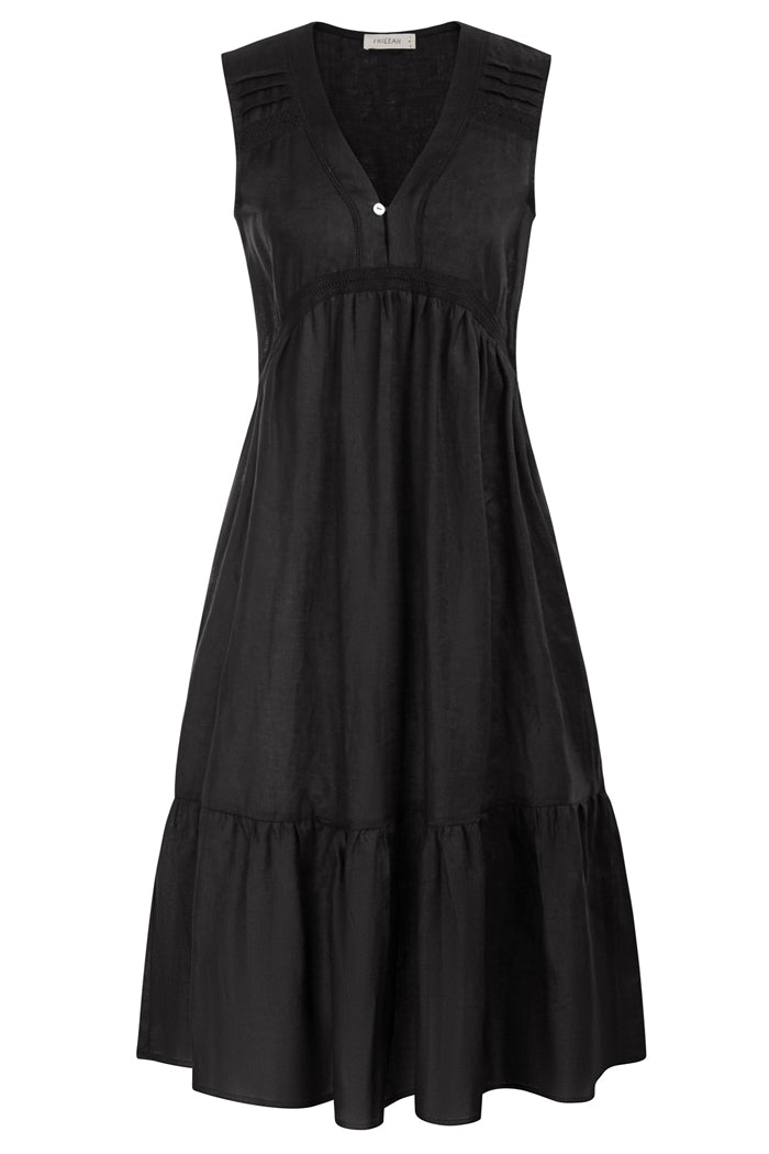 Hollowed-out Waist Dress | Frieeah