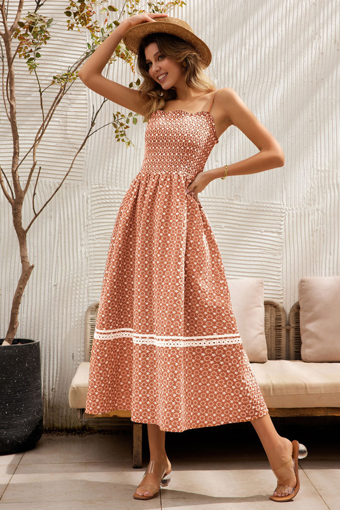embroidered slip dress Vintage VS Satin Slip Dress with Embroidery- M