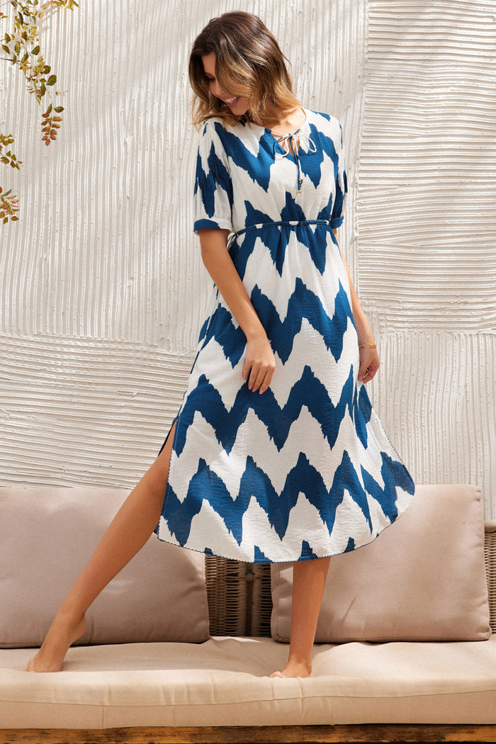 Cami Pleated A-Line Dress