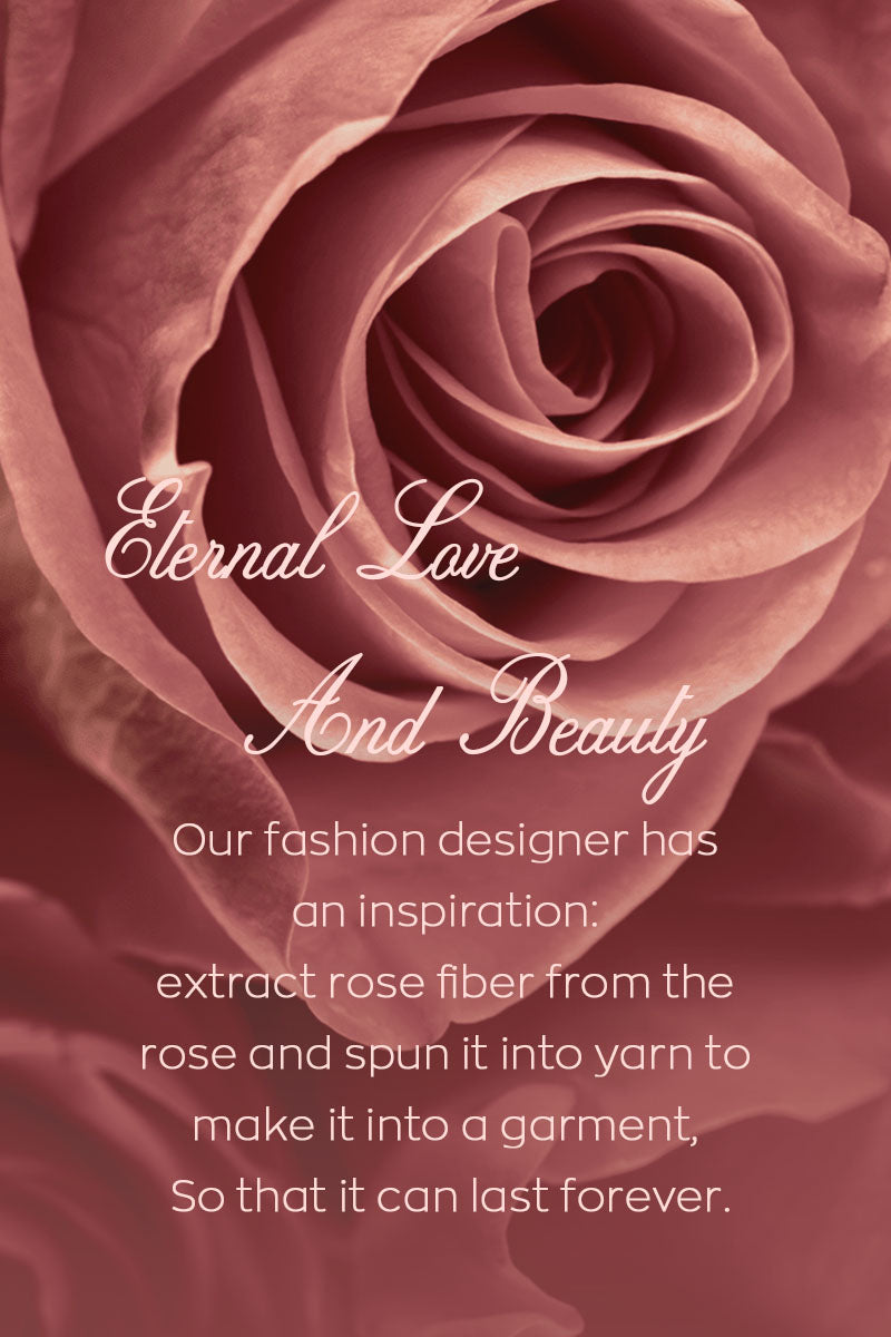 Floral Printed Rose Fiber Pajamas